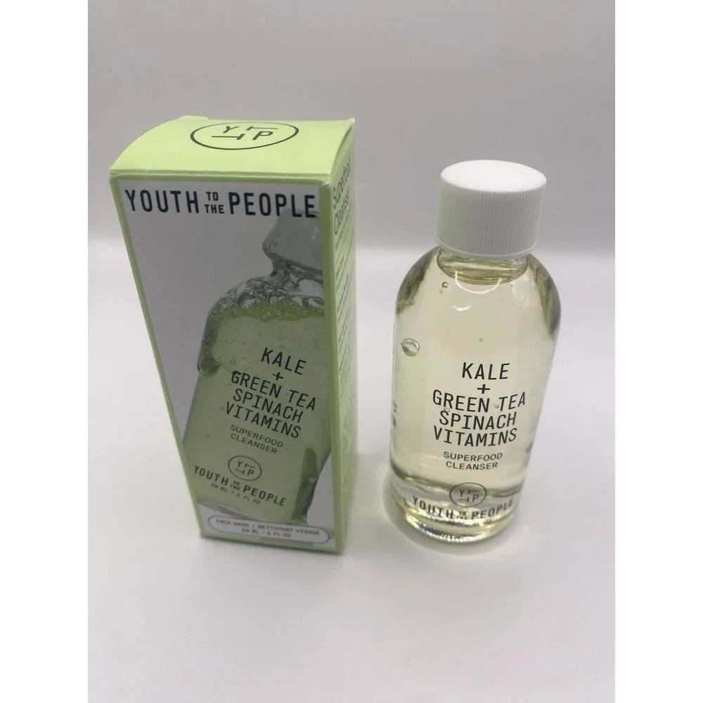 Youth To The‎ People Kale Green Tea Spinach Vitamins Face Cleanser Travel Size